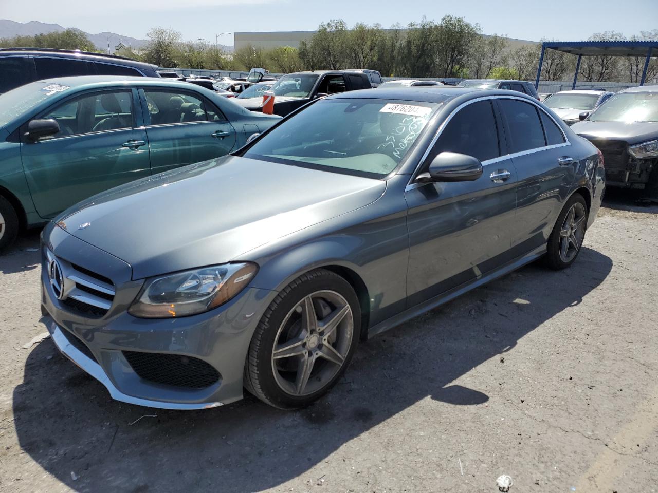 MERCEDES-BENZ C-KLASSE 2017 55swf4jb8hu182915