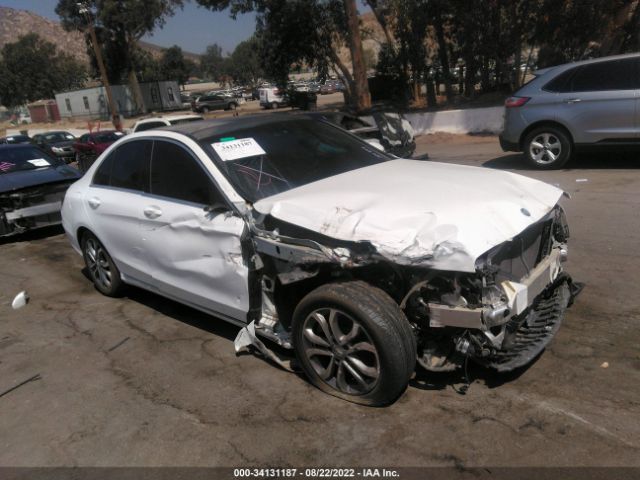 MERCEDES-BENZ C-CLASS 2017 55swf4jb8hu206341