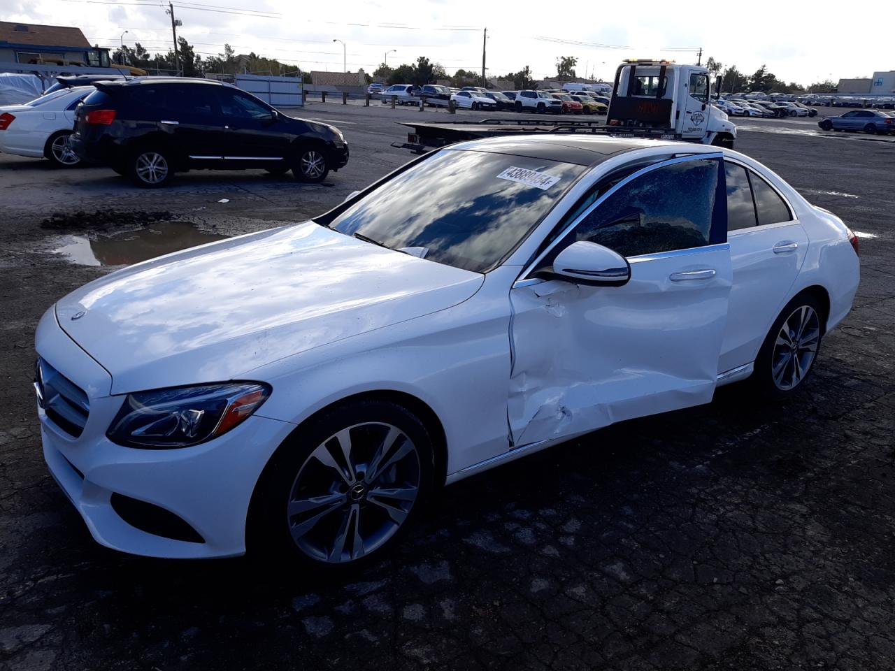 MERCEDES-BENZ C-KLASSE 2017 55swf4jb8hu211054