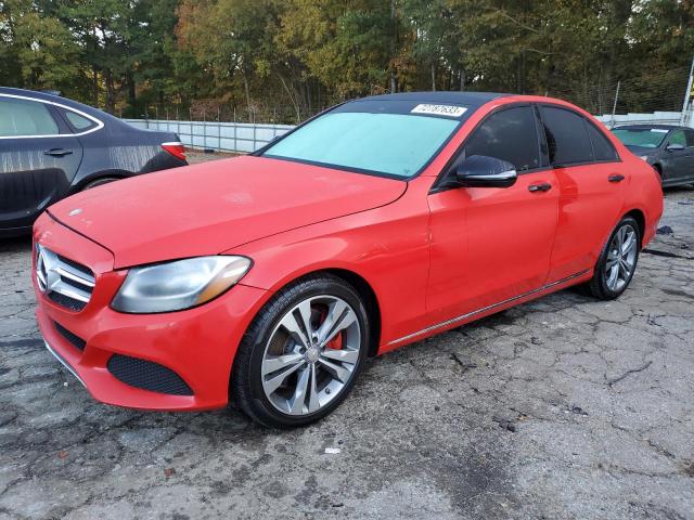 MERCEDES-BENZ C-CLASS 2017 55swf4jb8hu229683