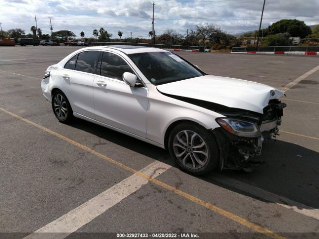 MERCEDES-BENZ C-CLASS 2018 55swf4jb8ju234789