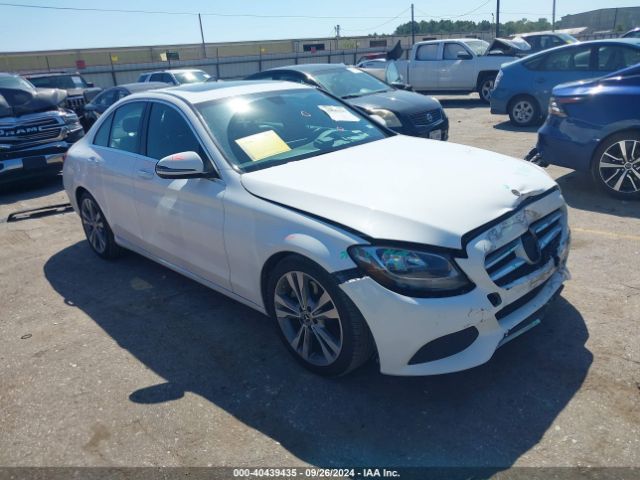 MERCEDES-BENZ C-CLASS 2018 55swf4jb8ju248983