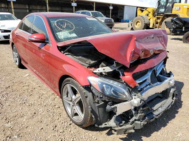 MERCEDES-BENZ C 300 2018 55swf4jb8ju249325