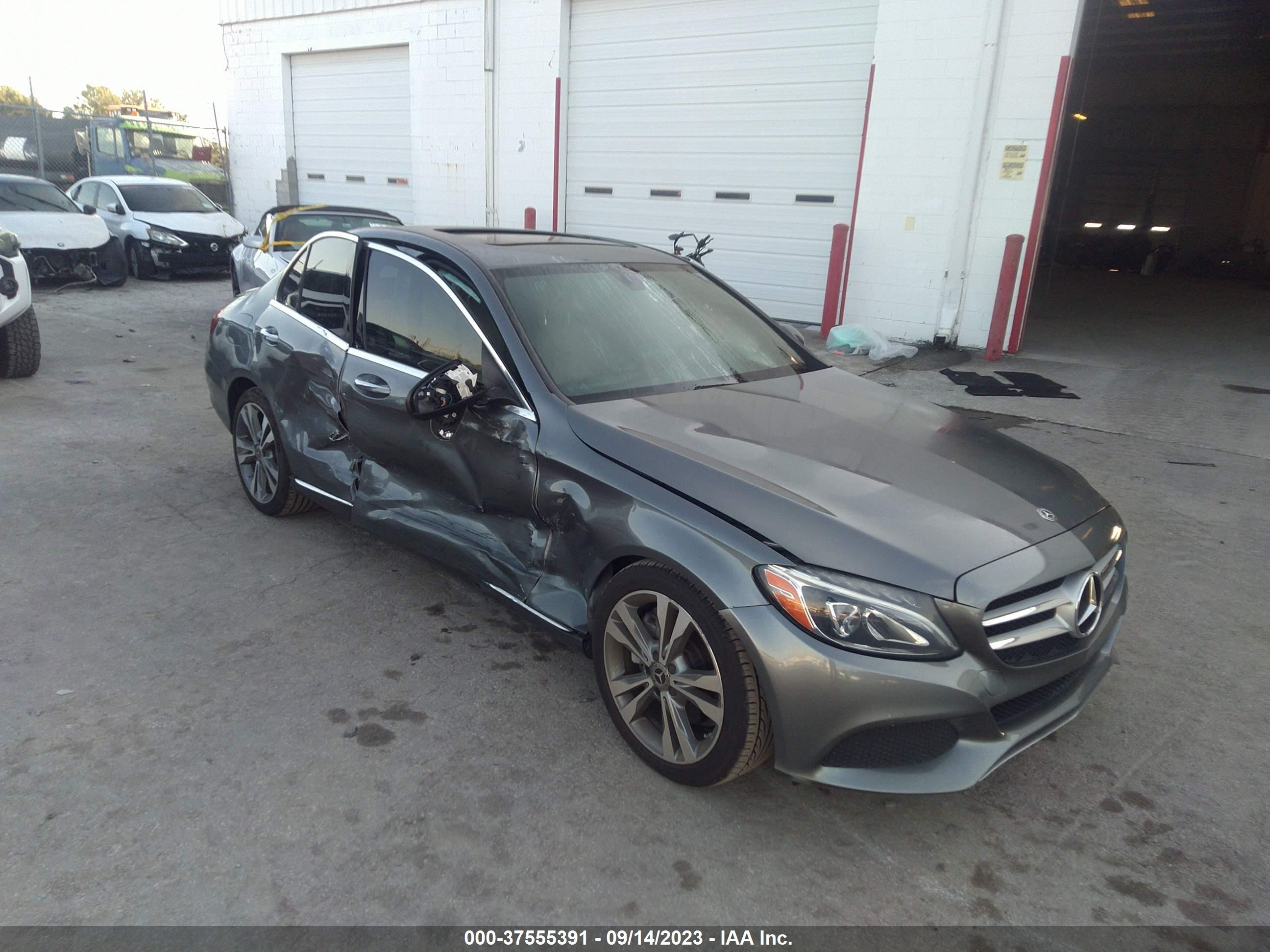 MERCEDES-BENZ C-KLASSE 2018 55swf4jb8ju275598