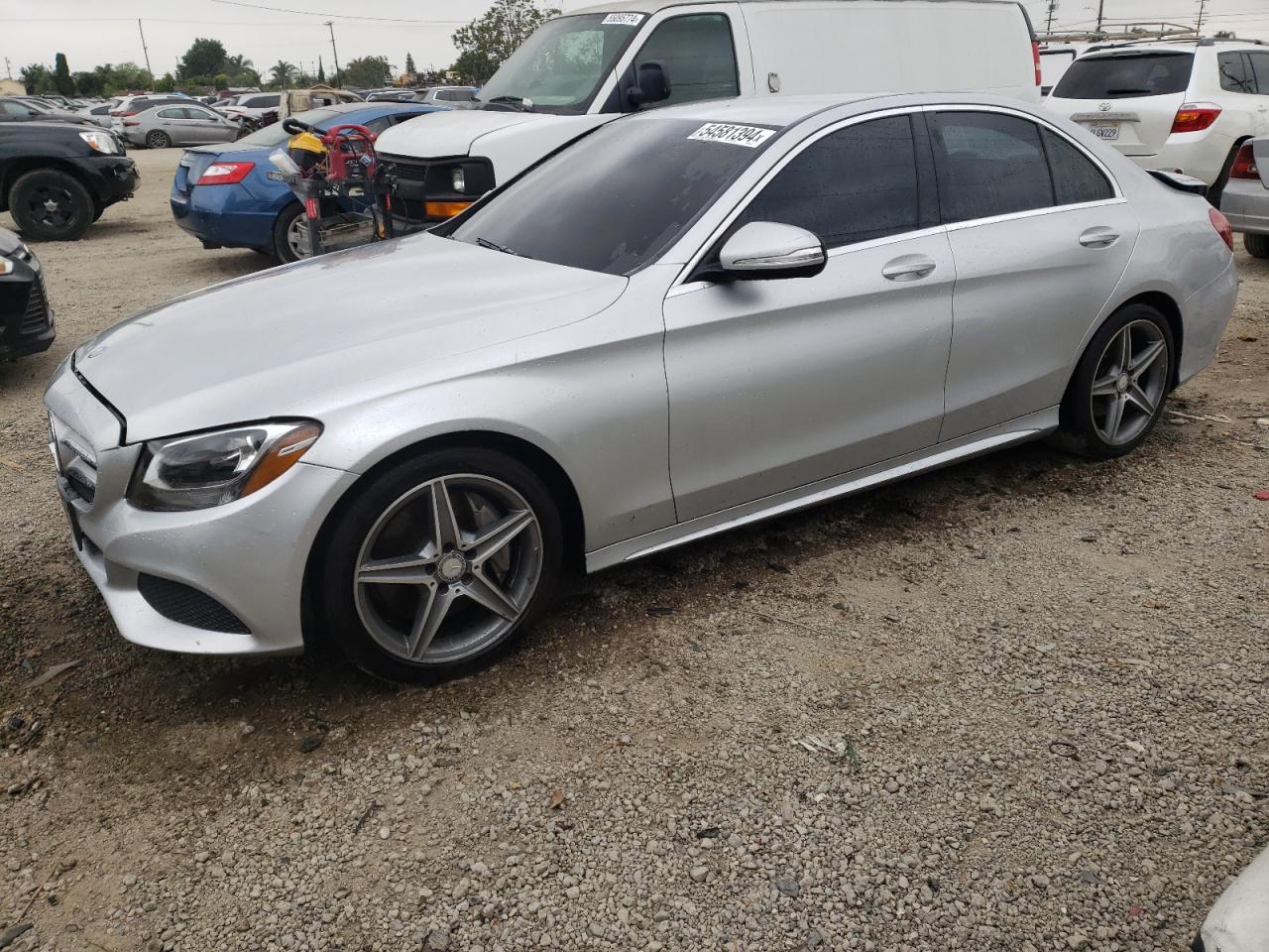 MERCEDES-BENZ C-KLASSE 2015 55swf4jb9fu045656