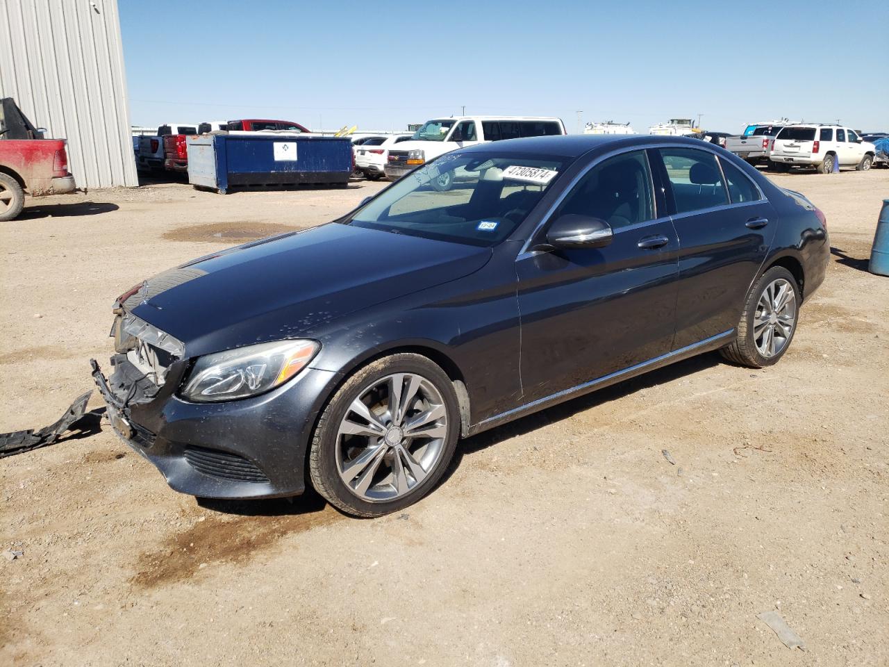 MERCEDES-BENZ C-KLASSE 2015 55swf4jb9fu068273