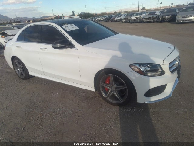 MERCEDES-BENZ C-CLASS 2016 55swf4jb9gu122351