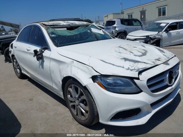 MERCEDES-BENZ C-CLASS 2016 55swf4jb9gu151493