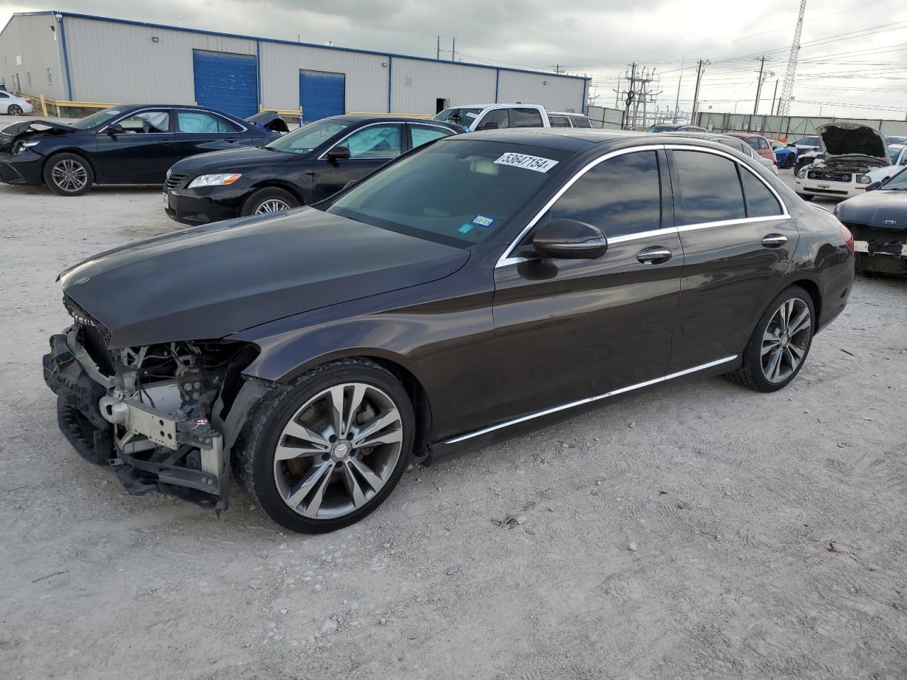 MERCEDES-BENZ C-KLASSE 2017 55swf4jb9hu182874