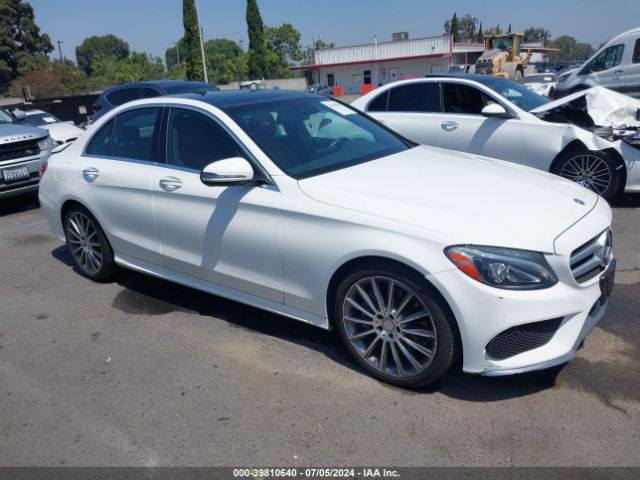 MERCEDES-BENZ C-CLASS 2017 55swf4jb9hu187962