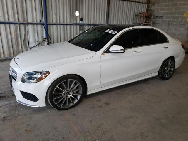 MERCEDES-BENZ C-CLASS 2017 55swf4jb9hu215419