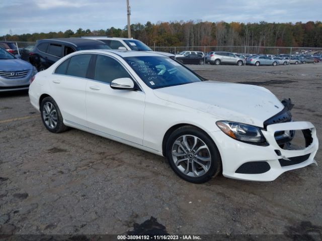 MERCEDES-BENZ C 300 2018 55swf4jb9ju237653