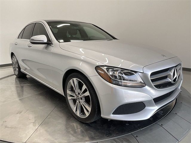 MERCEDES-BENZ C-CLASS 2018 55swf4jb9ju258101