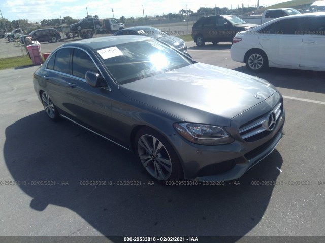 MERCEDES-BENZ C-CLASS 2018 55swf4jb9ju270197