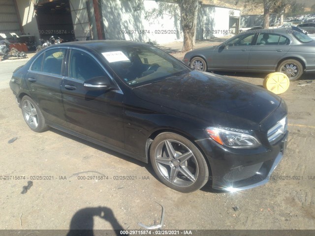 MERCEDES-BENZ C-CLASS 2015 55swf4jbxfu079699