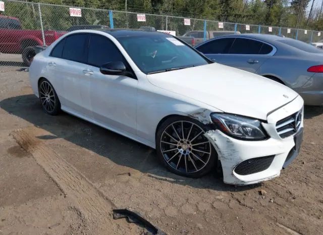 MERCEDES-BENZ C-CLASS 2016 55swf4jbxgu118597