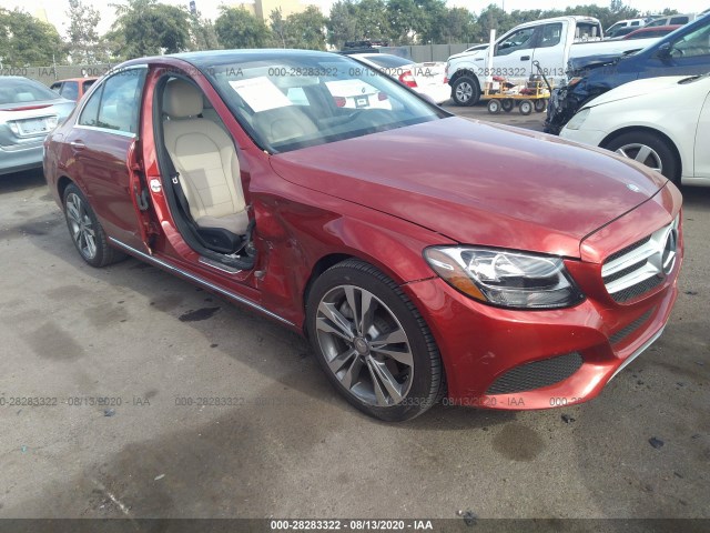 MERCEDES-BENZ C-CLASS 2016 55swf4jbxgu126246