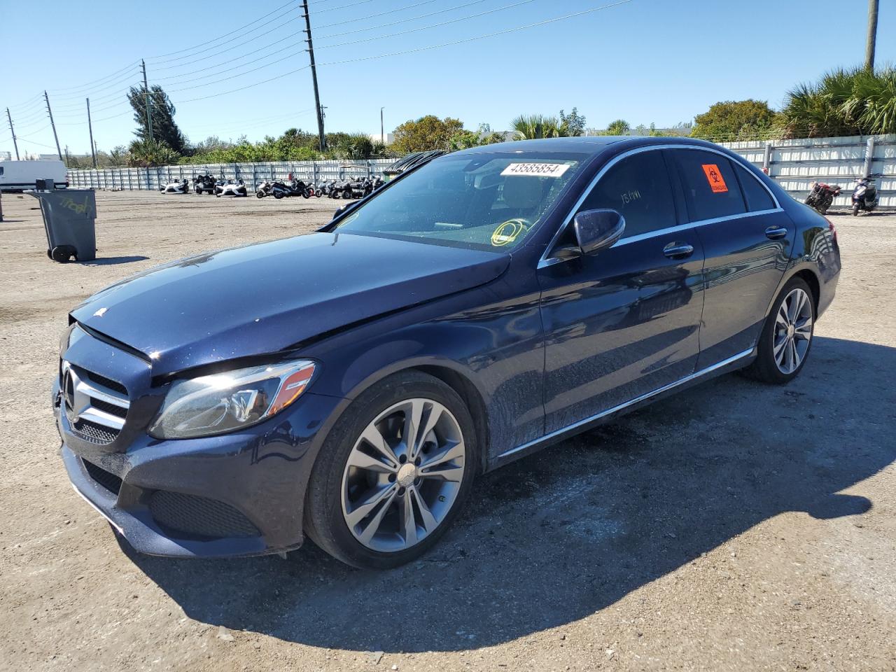 MERCEDES-BENZ C-KLASSE 2016 55swf4jbxgu161689