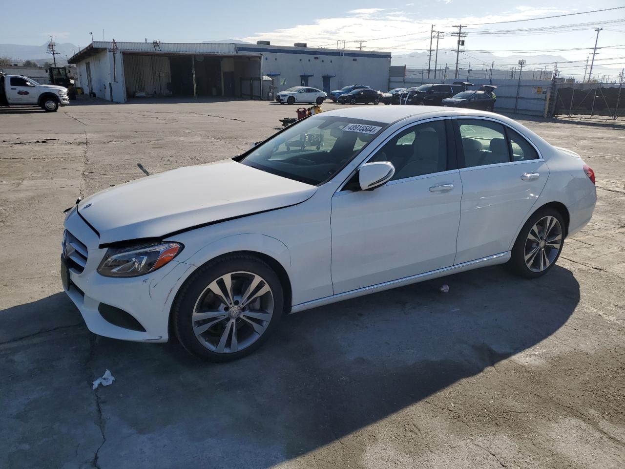 MERCEDES-BENZ C-KLASSE 2016 55swf4jbxgu164267