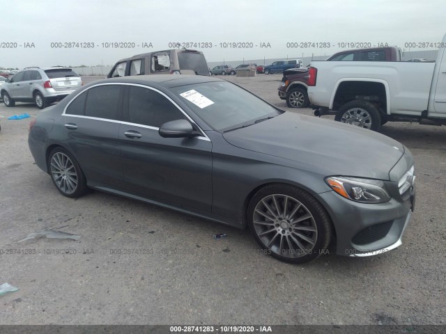 MERCEDES-BENZ C-CLASS 2017 55swf4jbxhu185492