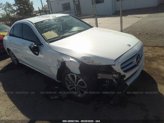 MERCEDES-BENZ C-CLASS 2017 55swf4jbxhu187467