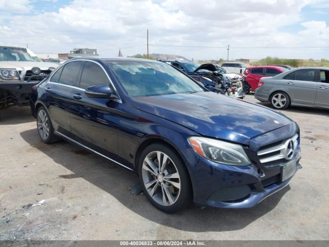 MERCEDES-BENZ C-CLASS 2017 55swf4jbxhu191616