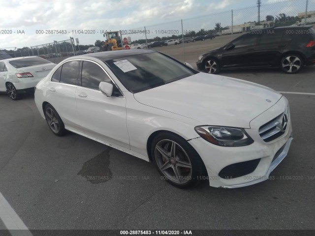 MERCEDES-BENZ C-CLASS 2017 55swf4jbxhu196850