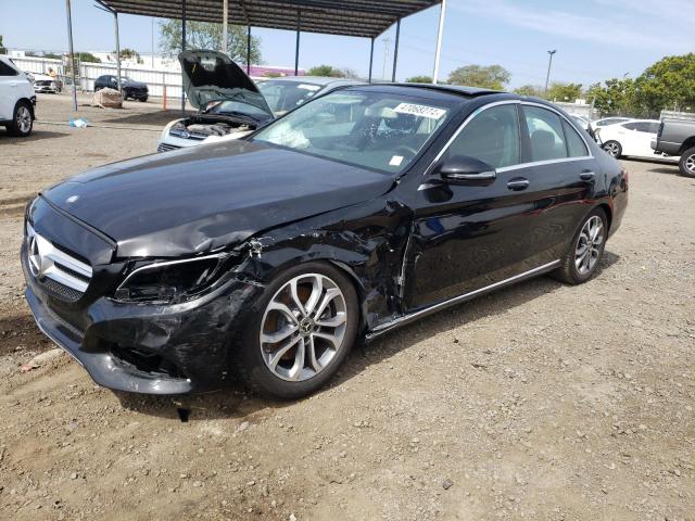 MERCEDES-BENZ C-CLASS 2017 55swf4jbxhu213257