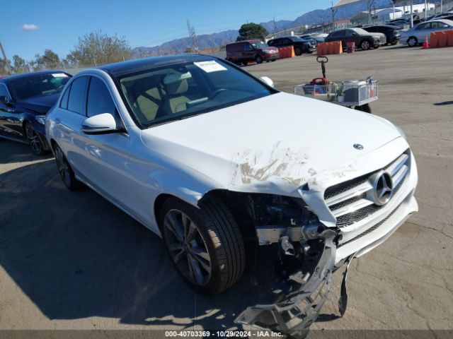 MERCEDES-BENZ C-CLASS 2017 55swf4jbxhu232939