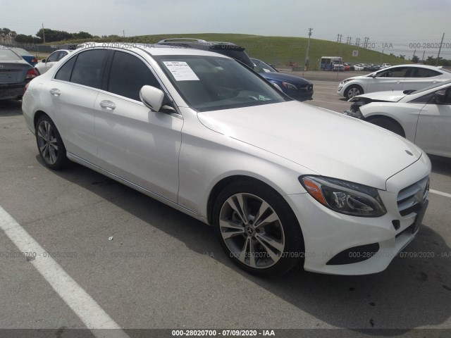 MERCEDES-BENZ C-CLASS 2018 55swf4jbxju266322