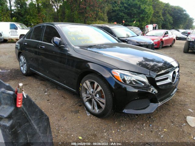 MERCEDES-BENZ C-CLASS 2018 55swf4jbxju266904