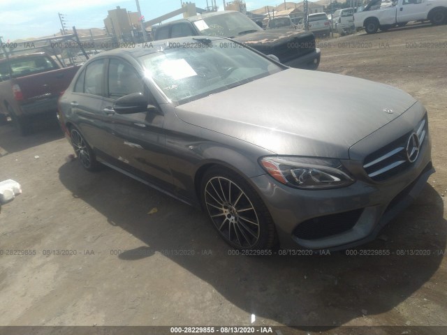 MERCEDES-BENZ C-CLASS 2018 55swf4jbxju270337