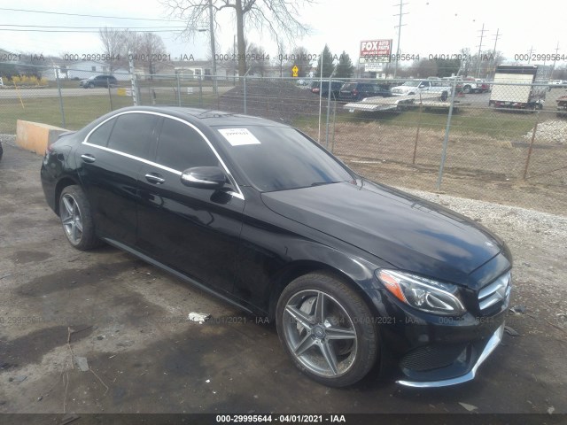 MERCEDES-BENZ C-CLASS 2015 55swf4kb0fu001494