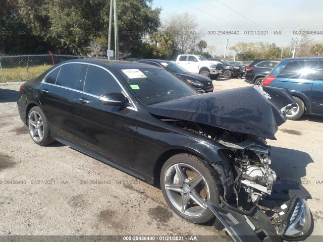 MERCEDES-BENZ C-CLASS 2015 55swf4kb0fu008672