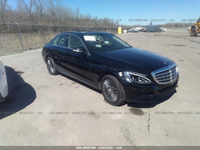 MERCEDES-BENZ C-CLASS 2015 55swf4kb0fu017503