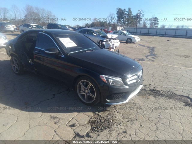 MERCEDES-BENZ C-CLASS 2015 55swf4kb0fu017548