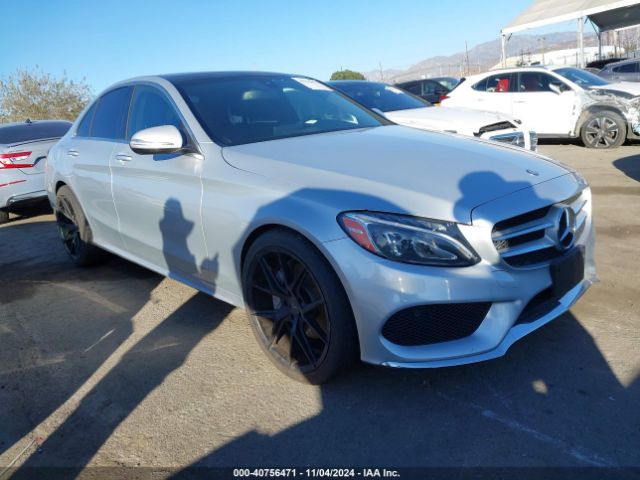 MERCEDES-BENZ C-CLASS 2015 55swf4kb0fu025214