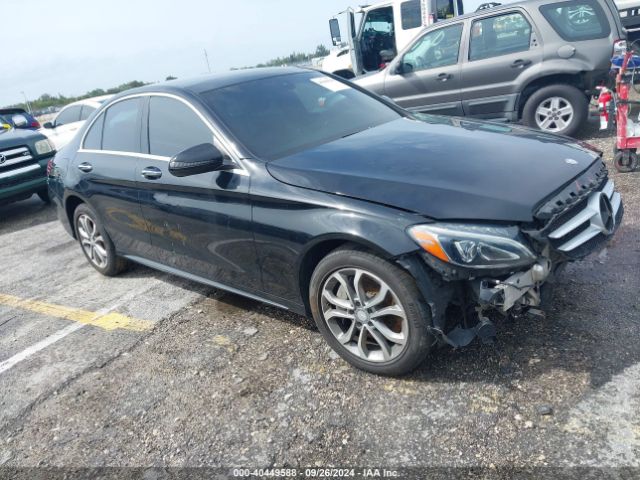 MERCEDES-BENZ C-CLASS 2015 55swf4kb0fu028422