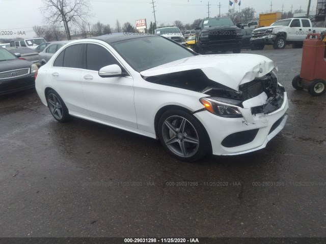 MERCEDES-BENZ C-CLASS 2015 55swf4kb0fu036813