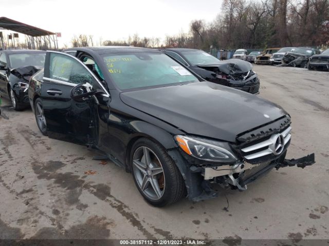 MERCEDES-BENZ C 300 2016 55swf4kb0gu127310