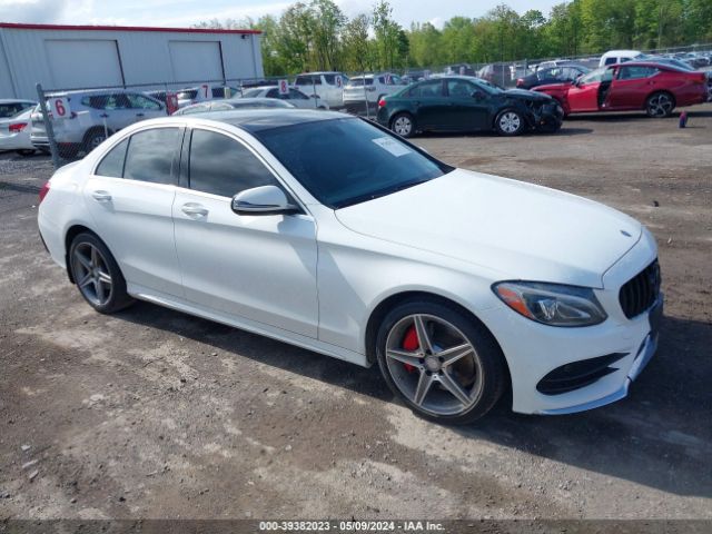 MERCEDES-BENZ C 300 2016 55swf4kb0gu175146