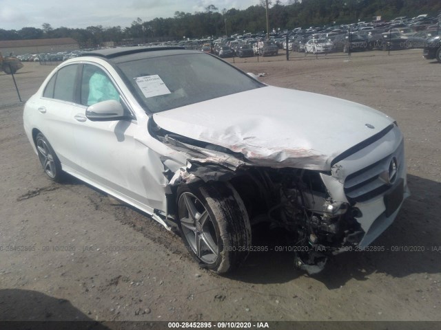 MERCEDES-BENZ C-CLASS 2017 55swf4kb0hu196077