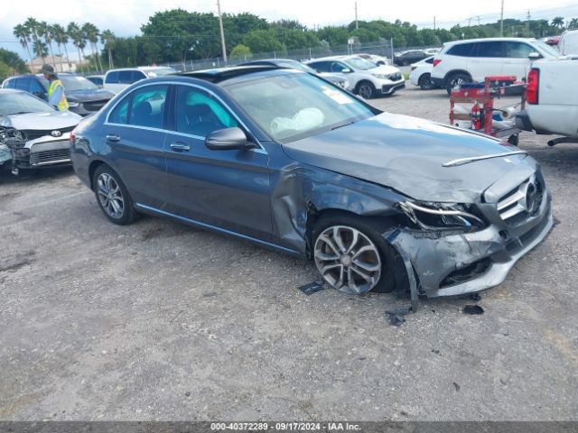 MERCEDES-BENZ C-CLASS 2017 55swf4kb0hu203657