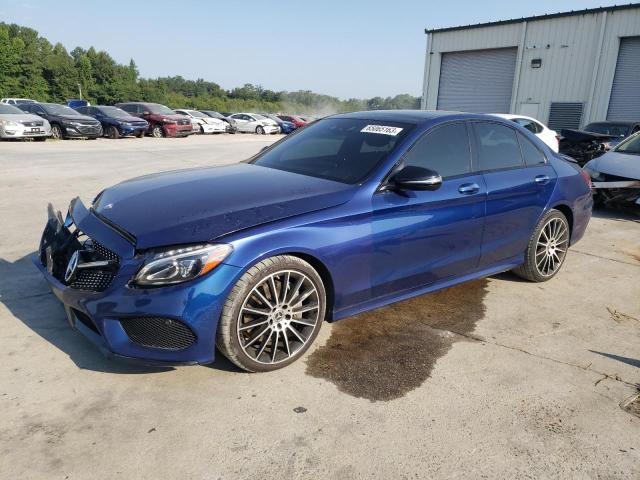 MERCEDES-BENZ C 300 4MAT 2017 55swf4kb0hu211239