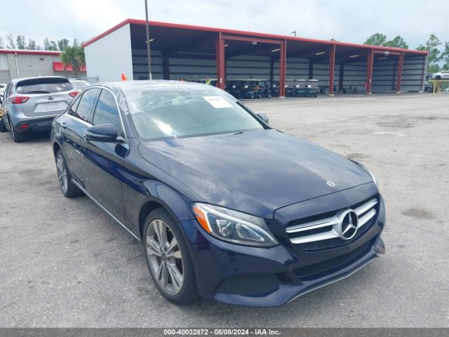 MERCEDES-BENZ C-CLASS 2018 55swf4kb0ju269079