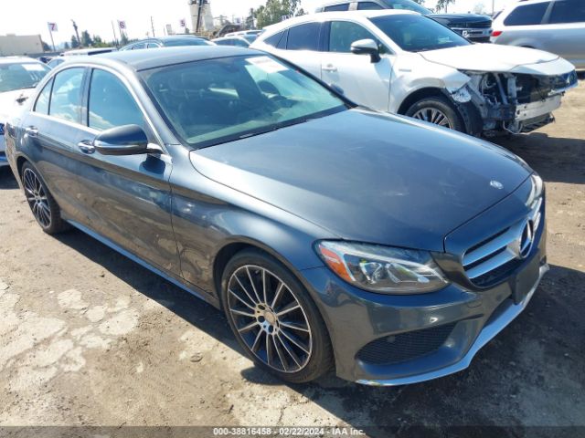 MERCEDES-BENZ C 300 2015 55swf4kb1fu007398