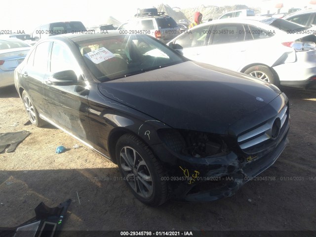 MERCEDES-BENZ C-CLASS 2015 55swf4kb1fu019907