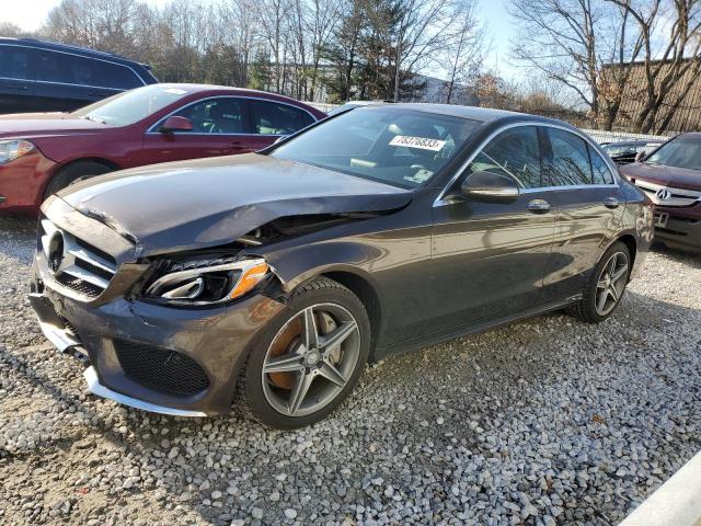 MERCEDES-BENZ C-CLASS 2015 55swf4kb1fu044922