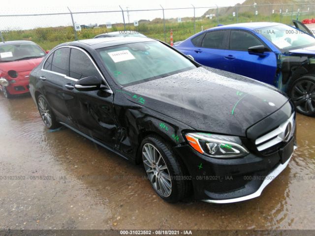 MERCEDES-BENZ C-CLASS 2015 55swf4kb1fu059887