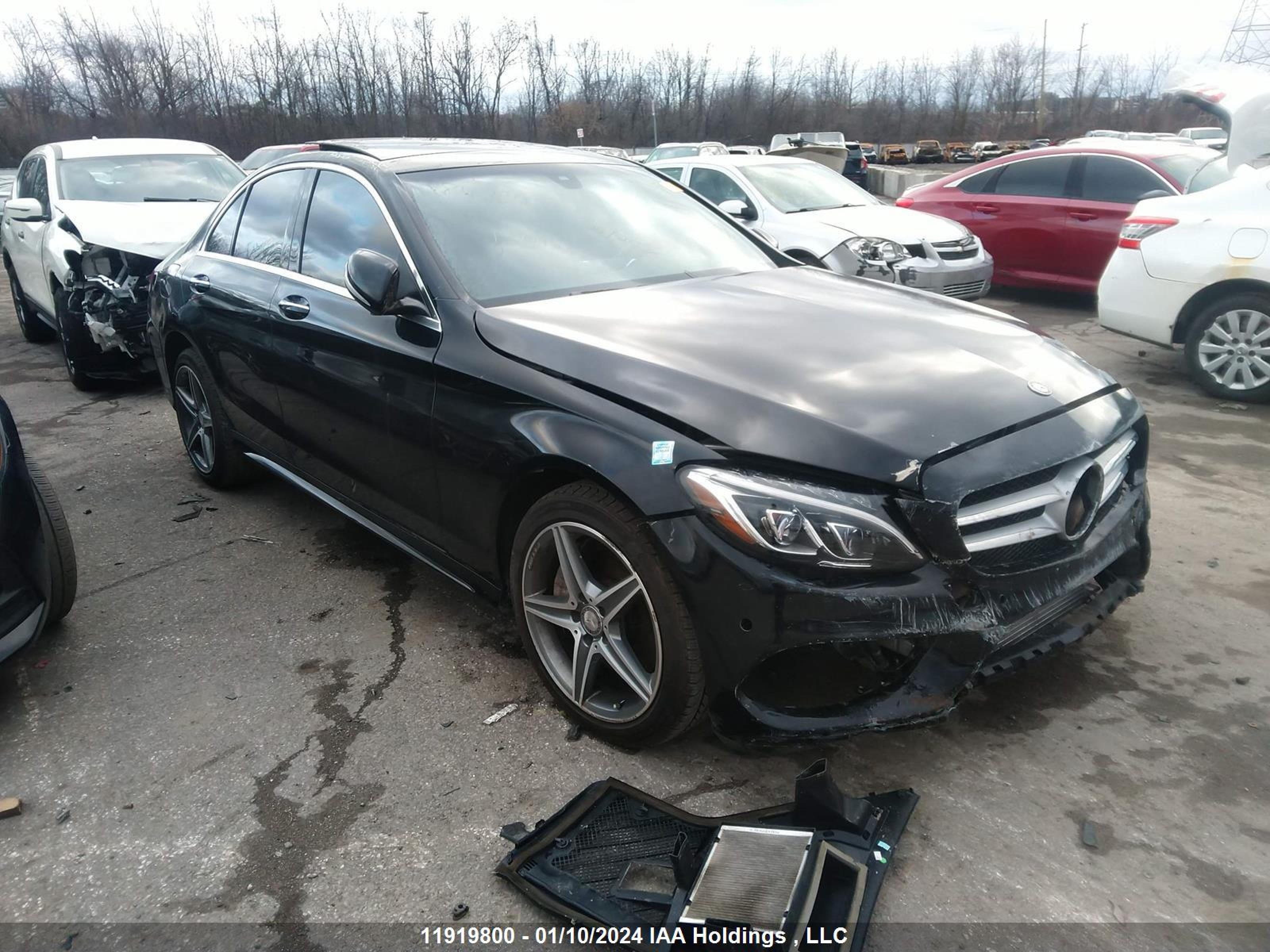 MERCEDES-BENZ C-KLASSE 2015 55swf4kb1fu068525